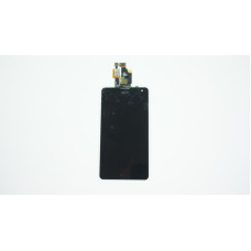 Дисплей для смартфона (телефона) LG Optimus G E975, black (в сборе с тачскрином)(без рамки)