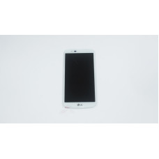 Дисплей для смартфона (телефона) LG K10 LTE (K430DS), white (в сборе с тачскрином)(без рамки)