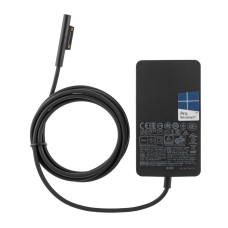 Оригинальный блок питания для планшета MICROSOFT 15V, 2.58A, 44W, 6pin, Black (с сетевым кабелем !) (Surface Pro 5, Pro 6, Pro 4, Pro3, Book)