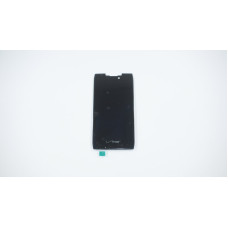 Дисплей Motorola XT910 RAZR чорний у зборі з тачскрином, без рамки