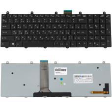 Клавиатура для ноутбука MSI (GT780, GT783) rus, black,  подсветка клавиш (RGB) (ОРИГИНАЛ)