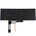Клавиатура для ноутбука MSI (GF66, GF76) rus, black, без фрейма, подсветка клавиш (RGB) (ОРИГИНАЛ)