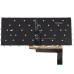 Клавиатура для ноутбука MSI (Modern 14 C7) rus, black, подсветка клавиш, без фрейма