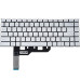 Клавиатура для ноутбука MSI (Modern 14 B) rus, white,  подсветка клавиш, без фрейма