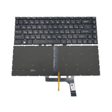 Клавіатура для MSI GS65, GS65VR, GF63, GF65, 8SE 8SG 8SF Stealth GS65VR MS-16Q2 MS-16Q1 (RU black з підсвіткою) оригінал