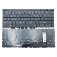 Клавиатура для MSI GP66 Leopard 11UG, GP66 Leopard 11UH (RU Black с RGB подсветкой) оригинал