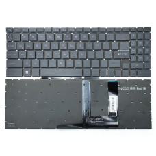 Клавиатура для MSI Katana GF66 MS-1581 MS-1582 (RU Black с подсветкой) оригинал