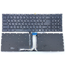 Клавиатура для MSI GS63VR GX63VR GT63 6RF 7RF MS-16K2 MS-179B (RU Black с White подсветкой) оригинал