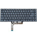 Клавиатура для ноутбука MSI (GS65) rus, dark gray, без фрейма, подсветка клавиш (ОРИГИНАЛ)