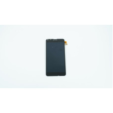 Дисплей для смартфона (телефона) Nokia 640 Lumiа, black (в сборе с тачскрином)(с рамкой)