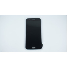 Дисплей для смартфона (телефона) OnePlus 5, 5T A5010 black (в сборе с тачскрином)(с рамкой)