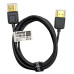 Кабель HDMI to HDMI Slim Onten 3.1mm 1.5 метра, 4K@60Hz, HDTV 2.0, High Speed