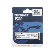 Жесткий диск M.2 2280 SSD  256Gb Patriot P300 Series, P300P256GM28, NVMe1.3 PCIe3.0 x4, 3D NAND TLC, зап/чт. - 1100/1700мб/с