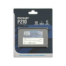 Жесткий диск 2.5" SSD  128Gb Patriot P210 Series, P210S128G25, TLC 3D, SATA-III 6Gb/s, зап/чт. - 430/450мб/с
