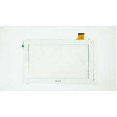 Тачскрин (сенсорное стекло) для Prestigio Wize 3021 3G, QSD 701-10059-02, 10,1", внешний размер 257*159 мм, рабочий размер 224*126 мм., 45pin, белый