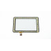 Тачскрин (сенсорное стекло) для Prestigio MultiPad PMT3017 Wize, MA705D5 10112-0A5067A, 7", внешний размер 190*120 мм, рабочий размер 155*91 мм, 30 pin, черный