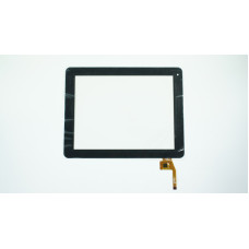 Тачскрин (сенсорное стекло) для Prestigio MultiPad PMP5597D, 0371-V03-A, 9,7", внешний размер 237*184 мм, рабочая часть 197*148 мм, 12 рin, черный