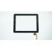 Тачскрин (сенсорное стекло) для Prestigio MultiPad PMP5597D, 0371-V03-A, 9,7", внешний размер 237*184 мм, рабочая часть 197*148 мм, 12 рin, черный