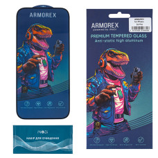 Зищитное стекло ARMOREX 5D High-Alum AntiDust for iPhone 16 Pro