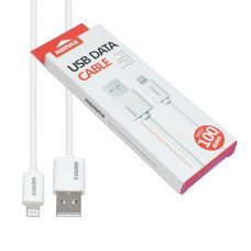 Кабель REMAX Fast Charging, USB to iP, белый , 1м