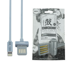 Кабель REMAX Waist Drum, USB to iP, серый