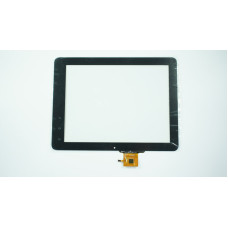 Тачскрин (сенсорное стекло) для C237180A1-GG FPC613DR, 9,7",  внешний размер 237*180 мм, внутренний размер 198*149 мм, 6 pin, черный