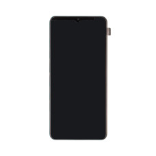 Дисплей Samsung Galaxy A02 (2021) SM-A022 чорний з тачскріном у рамці, Service Original