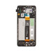Дисплей для смартфона (телефона) Samsung Galaxy A02, (2021) SM-A022, black (в сборе с тачскрином)(с рамкой)(Service Original)