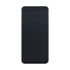 Дисплей для смартфона (телефона) Samsung Galaxy A20, M10S (2019), SM-A205, M107, black, (в сборе с тачскрином)(с рамкой)(Service Original)