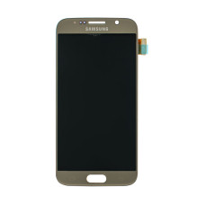 Уценка !!! дисплей для смартфона (телефона) Samsung Galaxy S6 SS, SM-G920, gold (в сборе с тачскрином)(без рамки)en (OLED)