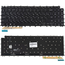 Клавиатура для ноутбука SAMSUNG (950QBD, 930QBD) rus, black, без фрейма, подсветка клавиш (ОРИГИНАЛ)