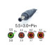 Блок питания для Samsung R522, R470, R468, R467, R466, X431, X430, X330 (19V 3.16A 65W (5.5*3.0+Pin)) ORIGINAL