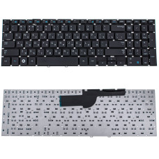 Клавиатура для ноутбука SAMSUNG (NP270, NP300E5V, NP350, NP355, NP550) rus, black, без фрейма