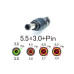 Блок живлення для Samsung 19V 3.16A 60W (5.5*3.0+Pin).(без кабелю)