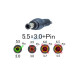 Блок живлення для Samsung 19V 4.74A 90W (5.5*3.0+Pin).(без кабелю)