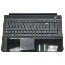 Клавіатура для Samsung RC510, RC520 (BA75-03029C), чорна RU — комплект з верхньою кришкою, динаміками та тачпадом Original
