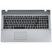 Клавиатура для ноутбука SAMSUNG (QX510, QX511 Keyboard+Touchpad+передняя панель) rus, black