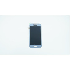 Дисплей для смартфона (телефона) Samsung Galaxy A5 (2017), SM-A520F, blue (в сборе с тачскрином)(без рамки)(OLED)