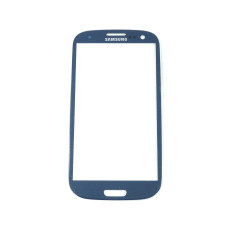 Стекло корпуса для Samsung I9300 Galaxy S3, blue, high copy