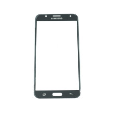 Стекло корпуса для Samsung J700 Galaxy J7, black, оригинал