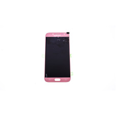 Дисплей для смартфона (телефона) Samsung Galaxy J7 (2017), SM-J730F, pink (в сборе с тачскрином)(без рамки)(PRC ORIGINAL)