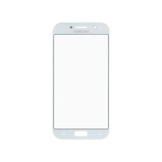 Стекло корпуса с рамкой для Samsung A5 A520, blue, (ОРИГИНАЛ)