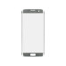 Стекло корпуса с рамкой для Samsung Galaxy S7 EDGE G935, silver, (ОРИГИНАЛ)