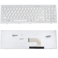Клавиатура для ноутбука SONY (VPC-EH series) rus, white