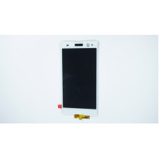 Дисплей для смартфона (телефона) Sony Xperia C3 D2502, D2533, white (в сборе с тачскрином)(без рамки)