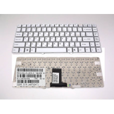 Клавіатура для SONY VPC-EA Series (RU White без рамки) (550102L13-203-G 148792471 V081678F) оригінал