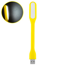 Лампа-Светильник гибкая USB, 5v, 1.2w, желтый