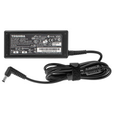 Блок питания для ноутбука TOSHIBA 19V, 3.42A, 65W, 5.5*2.5mm, L-образный разъём, Black (без кабеля)