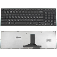 Клавіатура для ноутбука Toshiba P750, P755, P770, P775 — чорна, RU-розкладка