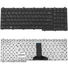 Клавиатура для ноутбука TOSHIBA (A500, L350, L500, L550, P200, P300, P500) rus, black (chiclet)